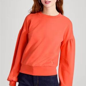 Kate Spade Coral Long Sleeve Sweatshirt